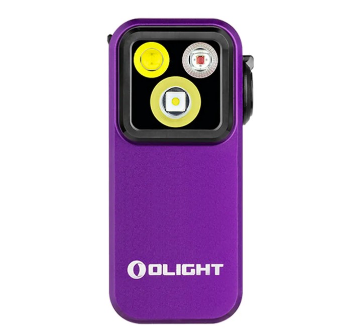 Ліхтар Olight Oclip Pro Purple Фото 2